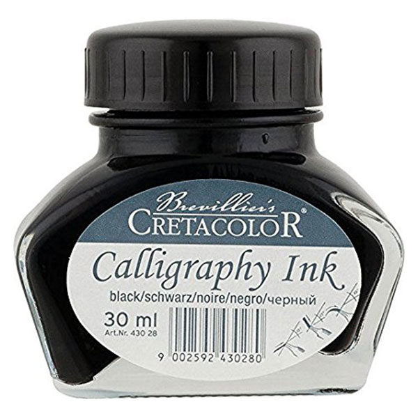 Calligraphy-ink Brevillier’s-Cretacolor