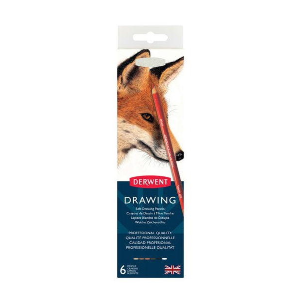 Derwent-Drawing-Pencil-Tin-6-Set-in-packaging