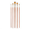 Golden-Brown-Nylon-Brush-Set-of-5