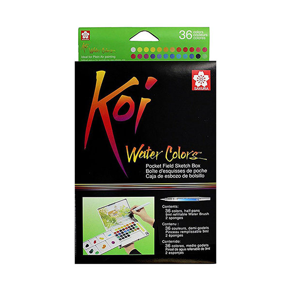 Koi-Watercolour-Pocket-Field-Sketch-Box-set-of-36