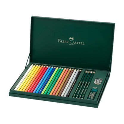 faber-castell-polychromos-pencil-gift-set-accessories-open