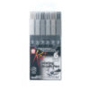 sakura-koi-coloring-brusg-pen-6-gray-set