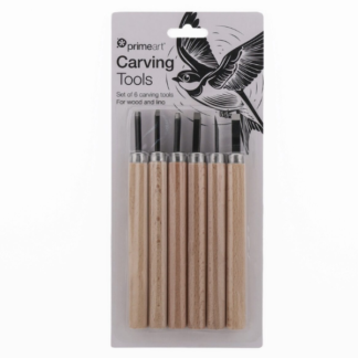 Wood Carving Set - 6pc - Prime Art