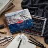 Tinted Charcoal Sets Lifestyle – Derwent