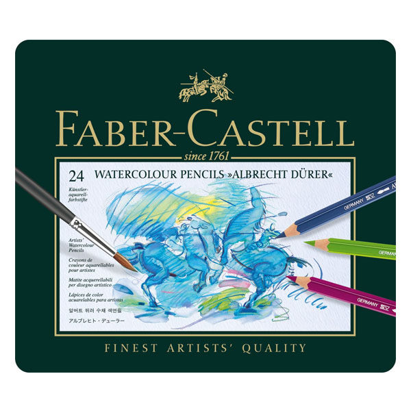 Faber-Castell-Albrecht-Durer-Watercolour-Pencil-Tin-24-Set