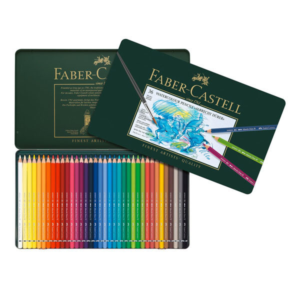 Faber-Castell-Albrecht-Durer-Watercolour-Pencil-Tin-36-Set