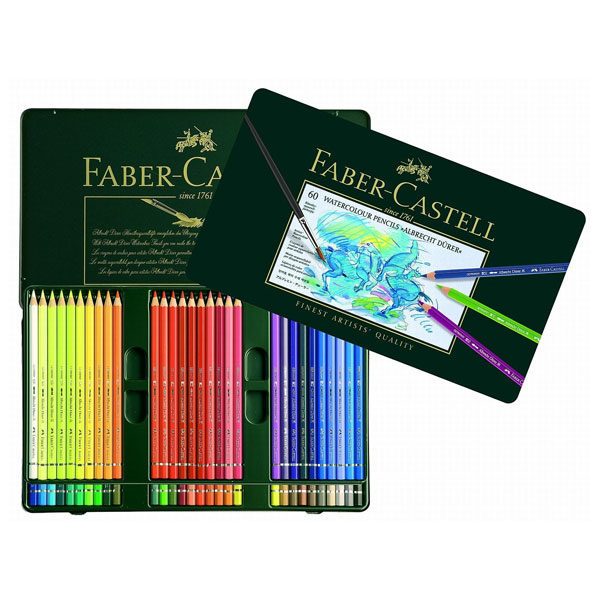 Faber-Castell-Albrecht-Durer-Watercolour-Pencil-Tin-60-Set