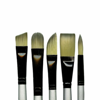Dynasty Series 4900 Silver Black Brushes – Prime Art