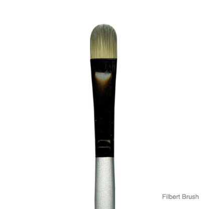 Dynasty-Series-4900-Silver-Black-Filbert-Brush