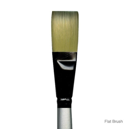 Dynasty-Series-4900-Silver-Black-Flat-Brush