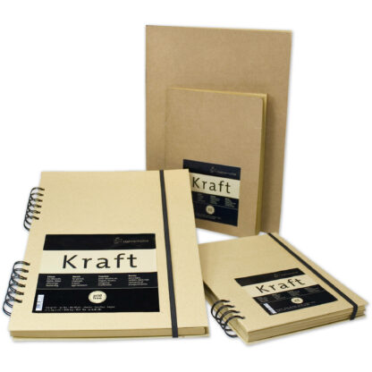 Hahnemuhle Kraft Sketchbooks Staple and Wire Bound