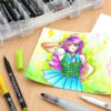 Koi Colouring Brush Pen Sets - Sakura - Image 9