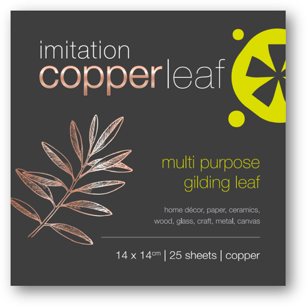 Prime Art Imitation Gold, Silver, Copper Leaf Sheets