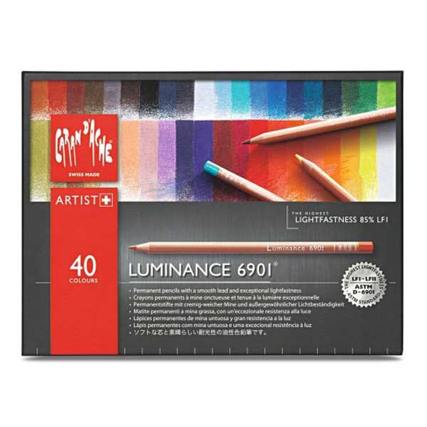 Luminance 6901 Colored Pencil Sets Caran d'Ache Array