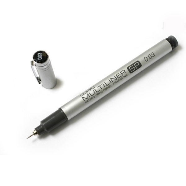 Multiliner-Fine-Nib-Inking-Pens-Black-0.03mm-Copic