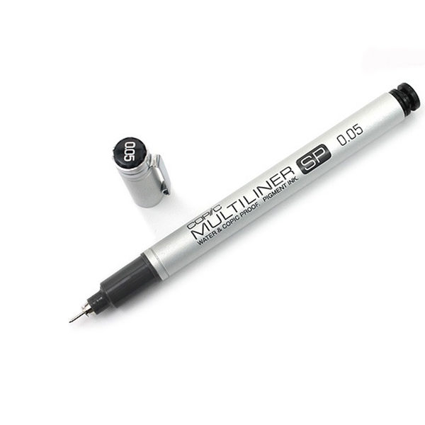 Multiliner-Fine-Nib-Inking-Pens-Black-0.05mm-Copic