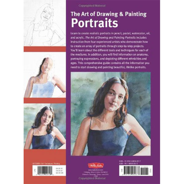 The-Art-of-Drawing-&-Painting-Portraits---Walter-Foster-Back