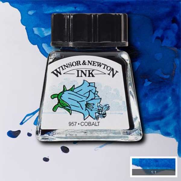 Ink-14ml-Cobalt-Winsor-&-Newton