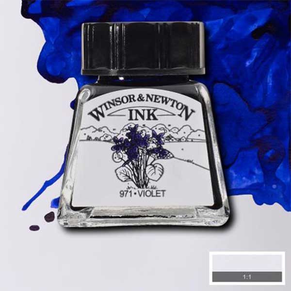 Ink-14ml-Violet-Winsor-&-Newton