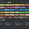 Museum-Aquarelle-Coloured-Pencils-Caran-dAche-Colour-Chart