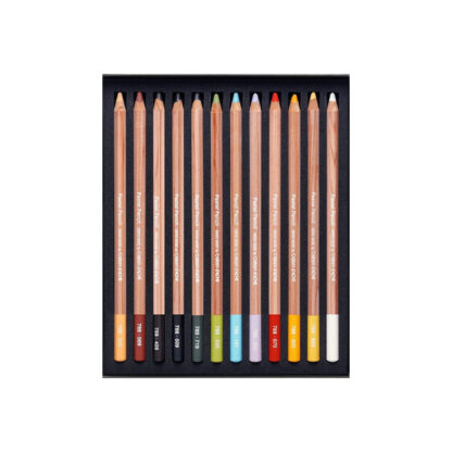 Pastel Pencils Set Of 12 Tray - Caran dAche