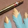 Leafing-Pens-Copper-Krylon-Feathers