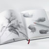 Nostalgie-Sketchbook-190gsm-Hahnemuhle-Open-book-with-artwork2