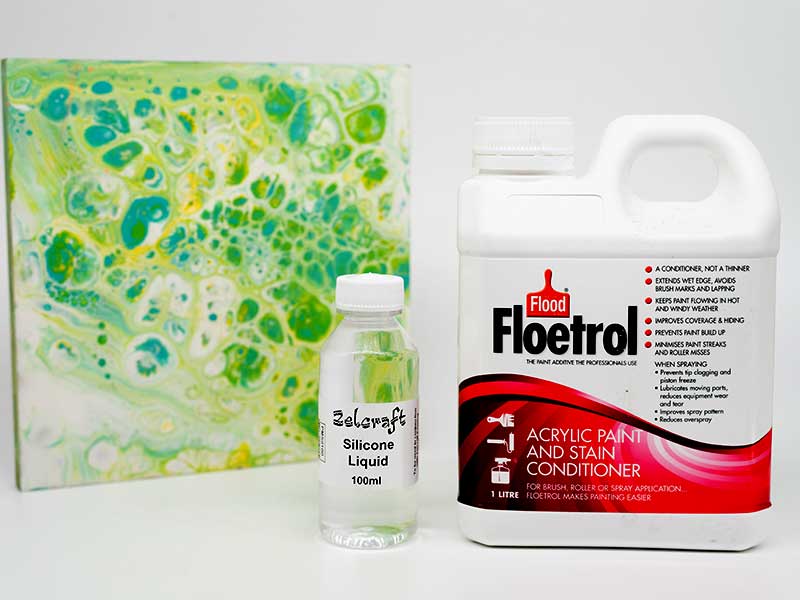 Floetrol-acrylic-paint-and-stain-conditioner-used-with-zelcraft-silicone-liquid