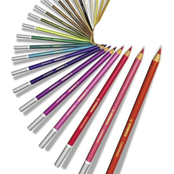 CarbOthello Pastel Single Pencils - Stabilo