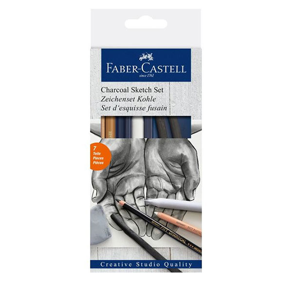 Faber-Castell-Charcoal-Sketch-7pc-Set
