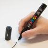 Hand-drawing-with-a-Posca-PC-5M-Marker