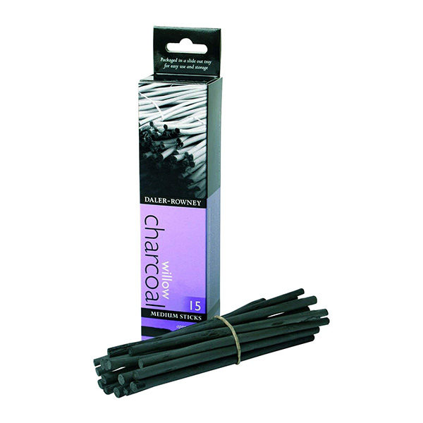 Daler-Rowney-Willow-Charcoal-15-Piece-Medium-Sticks