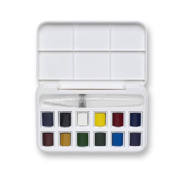 Winsor-&-Newton-Cotman-Water-Colours-Brush-Pen-Set-open-box