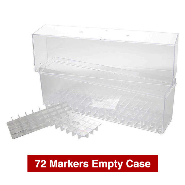 Copic Marker Copic Ciao Marker 72 Piece Empty Case- Case Acrylic Display