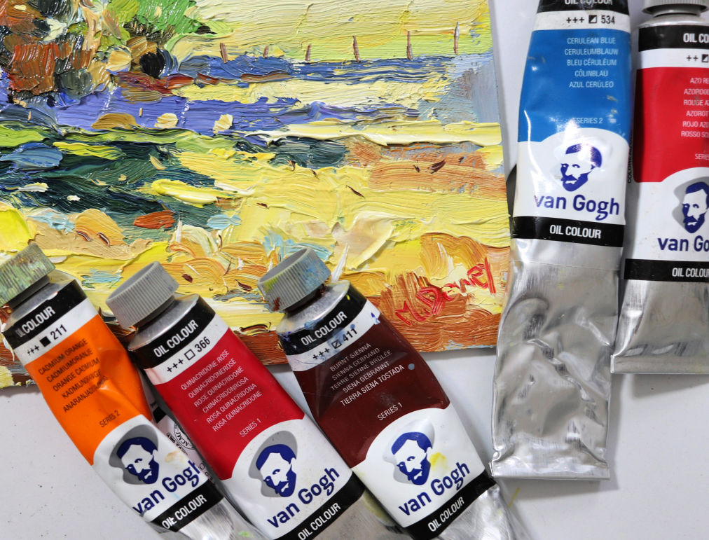 talens van gogh oil paint