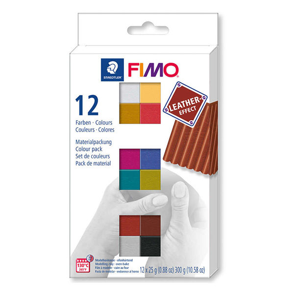 Staedtler-FIMO-Leather-Effect-Colour-Pack-of-12
