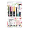 Tombow-ABT-Dual-Brush-Watercoloring-Floral-Pen-Set