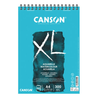 Canson-XL-Watercolor-A4-Pad-New-Cover-Design