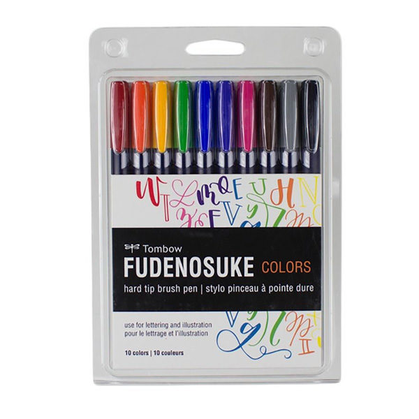 Tombow-Fudenosuke-Brush-Pen-Colour-Set-10-Pack