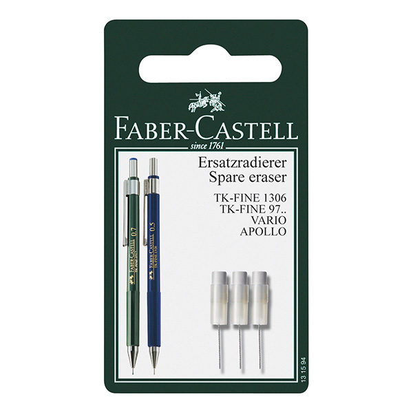 Faber-Castell-TK-Fine-Spare-Erasers-for-Mechanical-Pencil-Set-of-3