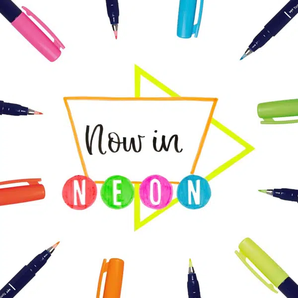 Tombow-Fudenosuke-Brush-Pens-now-in-neon