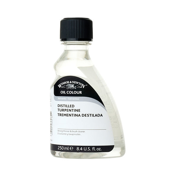 Winsor-&-Newton-Distilled-Turpentine-250ml-Bottle