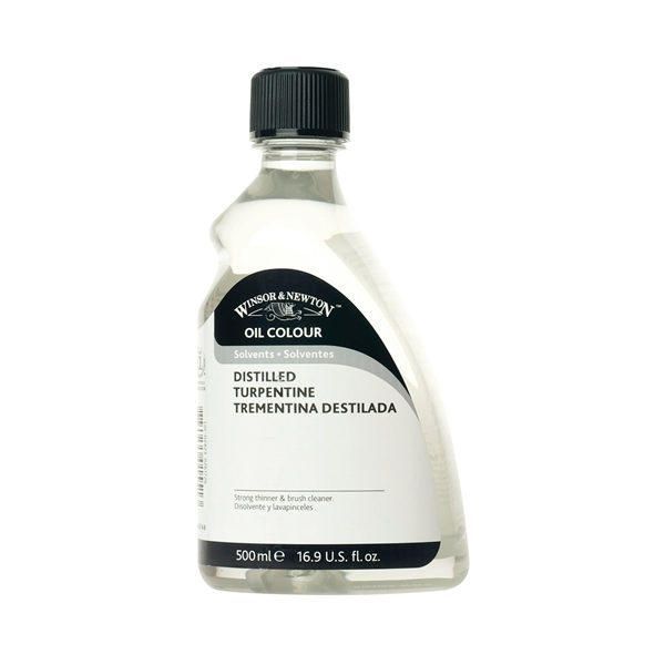 Winsor-&-Newton-Distilled-Turpentine-500ml-Bottle