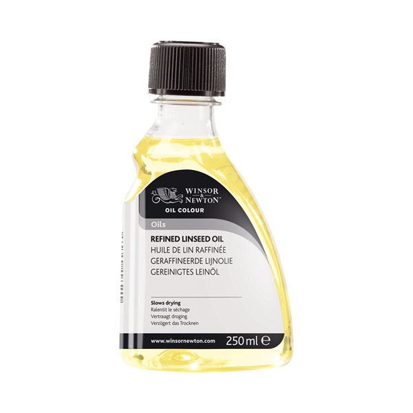 Winsor-&-Newton-Refined-Linseed-Oil-250ml-Bottle