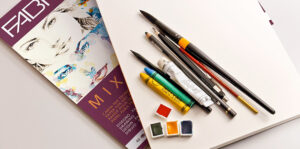 Fabriano-Mixed-Media-Pad-Review-Blog-Post-Featured-Image