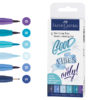 Faber-Castell-Pitt-Artist-Pen-Hand-Lettering-Set-of-6-new-Good-Vibes-Only