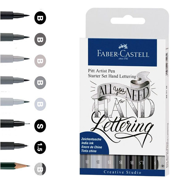 Faber-Castell-Pitt-Artist-Pen-Hand-Lettering-Starter-Set-9-pieces-all-you-need-for-hand-lettering