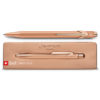 Caran-Dache-849-BRUT-ROSE-Ballpoint-Pen-with-Holder