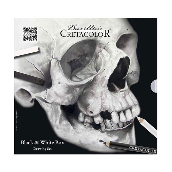 Skull-Edition-Black-and-White-Drawing-Tin-Set-by-Cretacolor