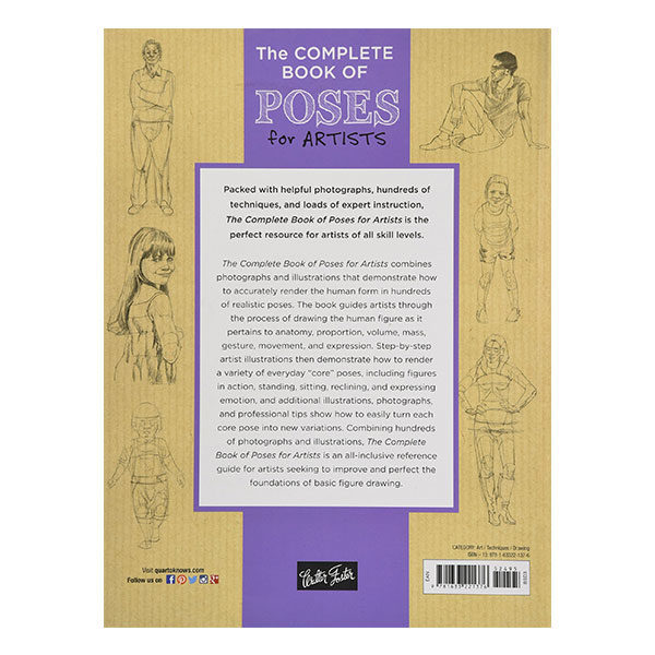 Walter-Foster-The-Complete-Book-of-Poses-for-Artists-Back-Page